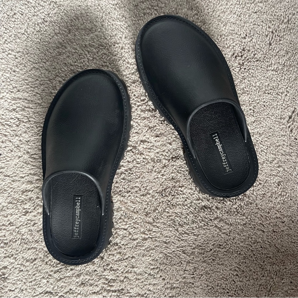 Jeffrey Campbell Clogs in Black